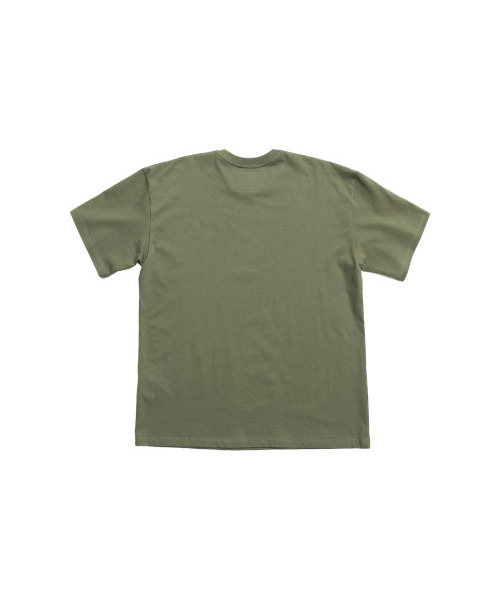 999HUMANITY(999ヒューマニティ)の「共存ハーフTシャツ(オリーブ)(Tシャツ/カットソー・レディース・その他・0(XS)/1(S)/2(M)/3(L))」の2枚目の写真