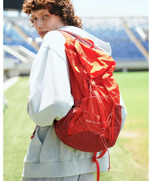 Gymphlex（ジムフレックス）ナイロンバックパック（20L）　レッド Gymphlex | ナイロンリップストップ バックパック Rothley 20.4 UNISEX