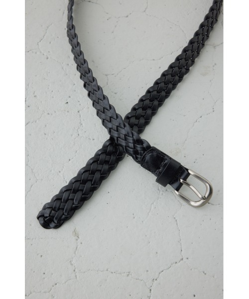 AZUL by moussy（アズールバイマウジー）の「フェイクレザーメッシュベルト（ベルト・レディース・ブラウン/ブラック・FREE）」の10枚目の写真