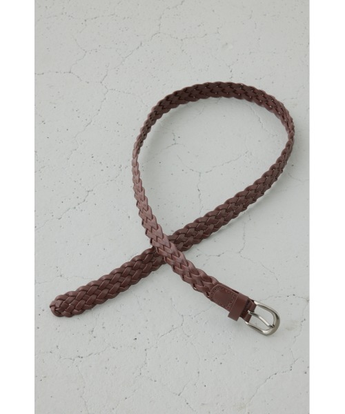 AZUL by moussy（アズールバイマウジー）の「フェイクレザーメッシュベルト（ベルト・レディース・ブラウン/ブラック・FREE）」の17枚目の写真