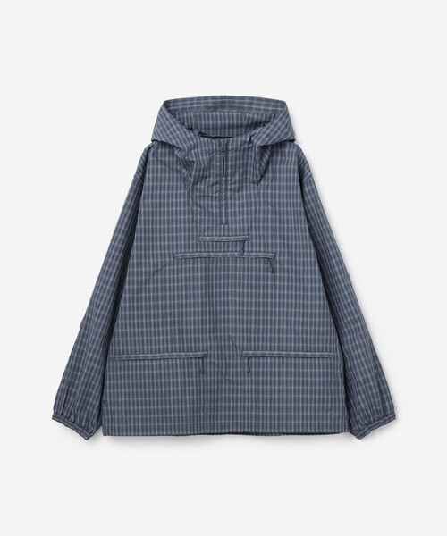 DAIWA PIER39（ダイワピア39）の「DAIWA PIER39 | TECH ANORAK JACKET SUMMER PLAID MEN（その他アウター・メンズ・グレー系その他/ブルー系その他・L/M）」の2枚目の写真