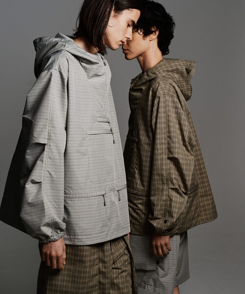 DAIWA PIER39（ダイワピア39）の「DAIWA PIER39 | TECH ANORAK JACKET SUMMER PLAID MEN（その他アウター・メンズ・グレー系その他/ブルー系その他・L/M）」の21枚目の写真