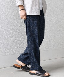 SHIPS（シップス）の「SHIPS any:〈洗濯機可能〉FUTURE LINEN CANVAS リネンライク セミワイド パンツ◇（その他パンツ）」