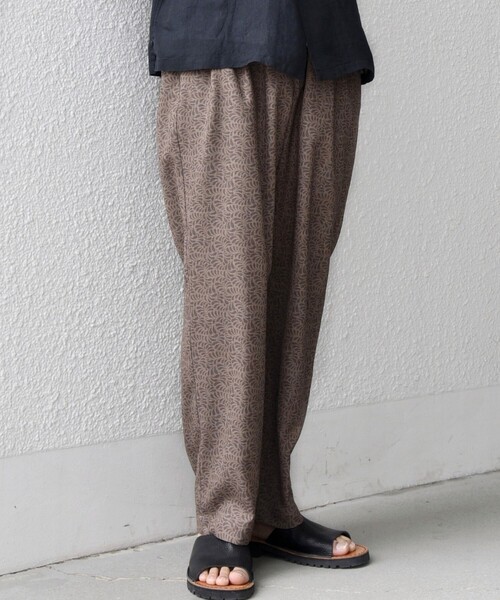 SHIPS any(シップス エニィ)の「SHIPS any:〈UVカット〉FUTURE LINEN CANVAS リネンライク セミワイド パンツ◇(その他パンツ・メンズ・ダークブルー/ネイビー/オリーブ/ブルー/ブラウン/ブラウン系その他・SMALL/LARGE/MEDIUM)」の9枚目の写真