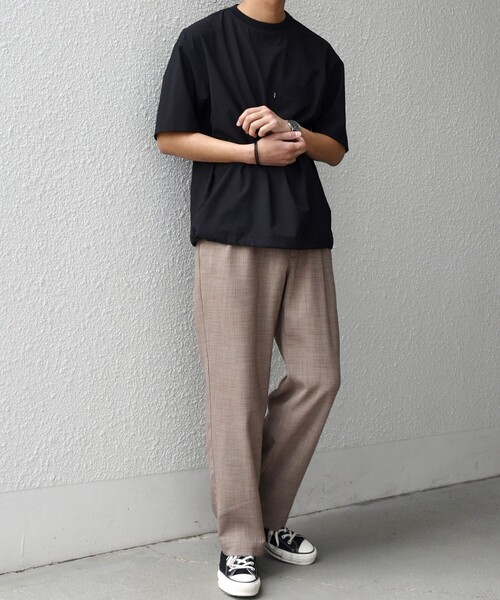 SHIPS any(シップス エニィ)の「SHIPS any:〈UVカット〉FUTURE LINEN CANVAS リネンライク セミワイド パンツ◇(その他パンツ・メンズ・ダークブルー/ネイビー/オリーブ/ブルー/ブラウン/ブラウン系その他・SMALL/LARGE/MEDIUM)」の12枚目の写真