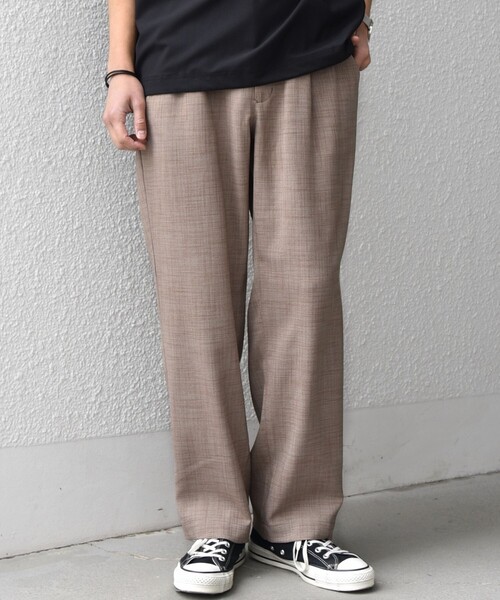 SHIPS any(シップス エニィ)の「SHIPS any:〈UVカット〉FUTURE LINEN CANVAS リネンライク セミワイド パンツ◇(その他パンツ・メンズ・ダークブルー/ネイビー/オリーブ/ブルー/ブラウン/ブラウン系その他・SMALL/LARGE/MEDIUM)」の14枚目の写真