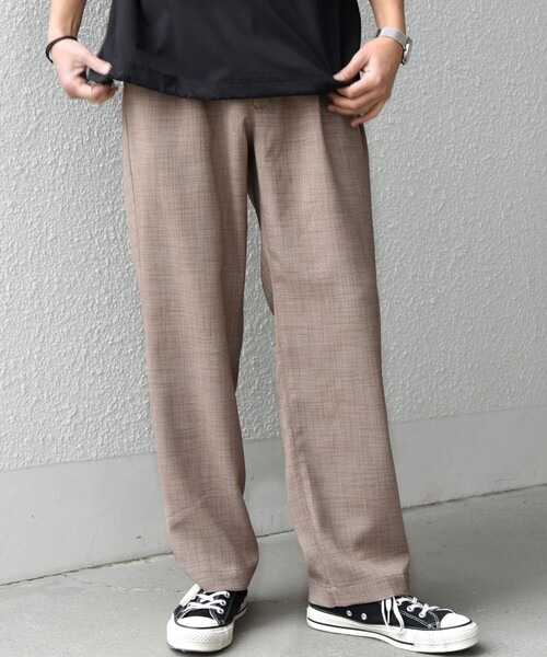 SHIPS any(シップス エニィ)の「SHIPS any:〈UVカット〉FUTURE LINEN CANVAS リネンライク セミワイド パンツ◇(その他パンツ・メンズ・ダークブルー/ネイビー/オリーブ/ブルー/ブラウン/ブラウン系その他・SMALL/LARGE/MEDIUM)」の16枚目の写真