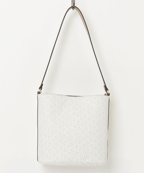 Guess(ゲス)の「TASHA Bucket ショルダーバッグ バケットバッグ(ショルダーバッグ・レディース・ホワイト/ダークグレー・ONE SIZE)」の13枚目の写真