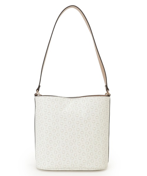 Guess(ゲス)の「TASHA Bucket ショルダーバッグ バケットバッグ(ショルダーバッグ・レディース・ホワイト/ダークグレー・ONE SIZE)」の17枚目の写真