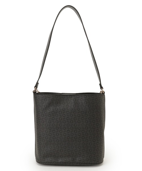Guess(ゲス)の「TASHA Bucket ショルダーバッグ バケットバッグ(ショルダーバッグ・レディース・ホワイト/ダークグレー・ONE SIZE)」の3枚目の写真