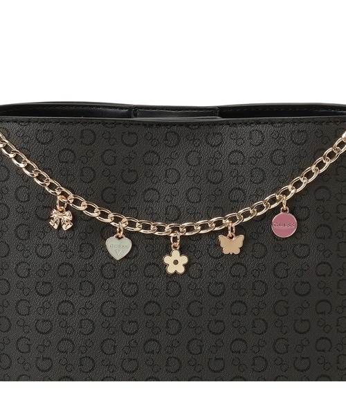 Guess(ゲス)の「TASHA Bucket ショルダーバッグ バケットバッグ(ショルダーバッグ・レディース・ホワイト/ダークグレー・ONE SIZE)」の7枚目の写真