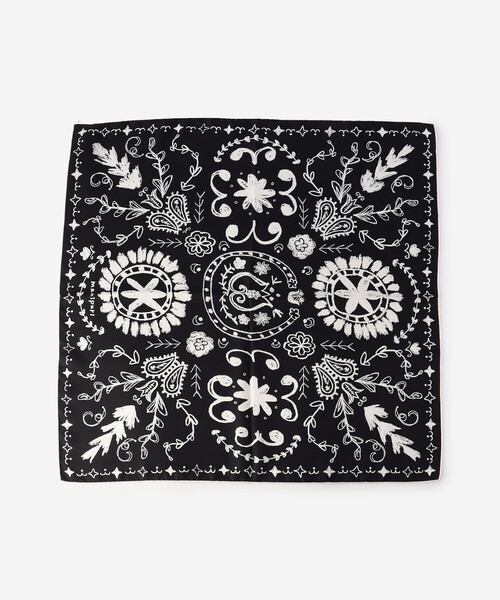 manipuri | シルクスカーフ ボヘミアン 65×65 WOMEN（バンダナ
