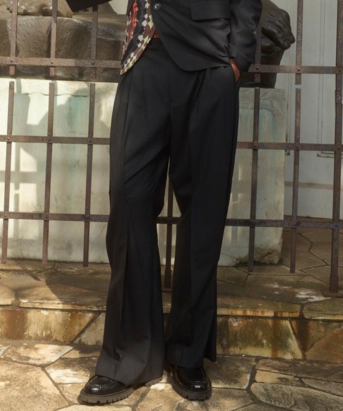 KHOKI/コッキ】Pleated Dress Pants（その他パンツ）｜KHOKI（コッキ