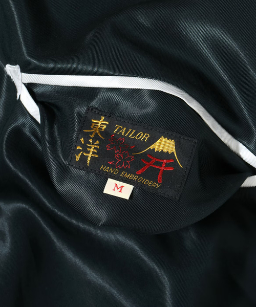 TAILOR TOYO(テーラートウヨウ)の「TAILOR TOYO / テーラー東洋 アセテート スーベニア ジャケット2(その他アウター・メンズ・ブラック・XX-LARGE/X-LARGE/LARGE)」の9枚目の写真