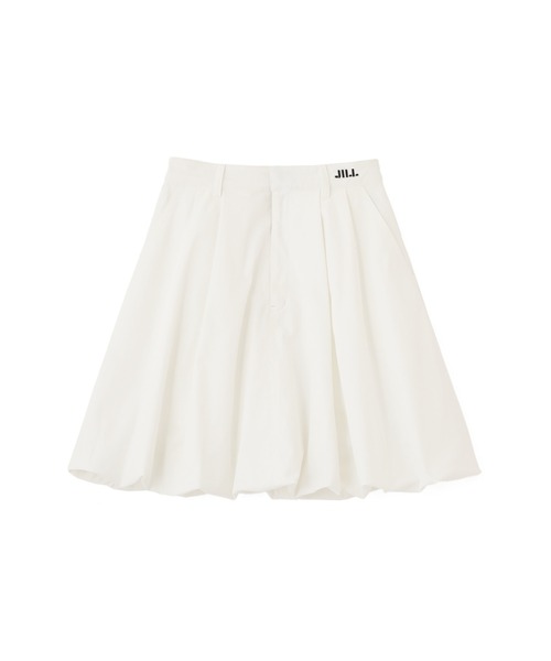 JILL by JILL STUART（ジルバイジルスチュアート）の「インパン付きバルーンミニスカート（スカート・レディース・ベージュ/ホワイト・FREE）」の8枚目の写真