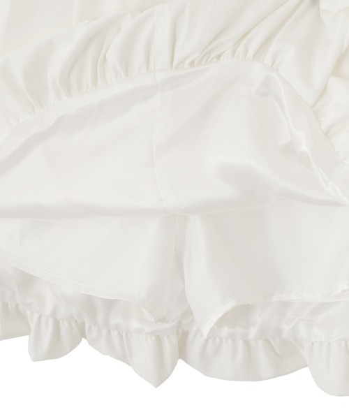 JILL by JILL STUART（ジルバイジルスチュアート）の「インパン付きバルーンミニスカート（スカート・レディース・ベージュ/ホワイト・FREE）」の16枚目の写真