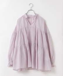 LEPSIM | 【産前・産後対応】マタニティ／ティアードブラウス　639082(マタニティウェア/グッズ)
