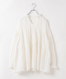LEPSIM | 【産前・産後対応】マタニティ／ティアードブラウス　639082(マタニティウェア/グッズ)