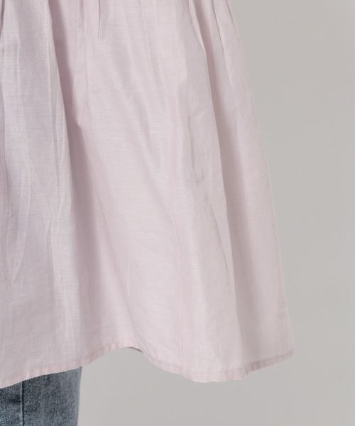 LEPSIM(レプシィム)の「【産前・産後対応】マタニティ/ティアードブラウス 639082(マタニティウェア/グッズ・レディース・ライトピンク/ブラック/アイボリー・FREE)」の11枚目の写真