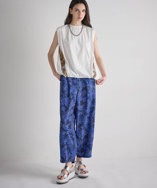 ATSURO TAYAMA（アツロウタヤマ）の「ペイズリープリントパンツ（その他パンツ・レディース・ブルー系その他2・M）」の8枚目の写真