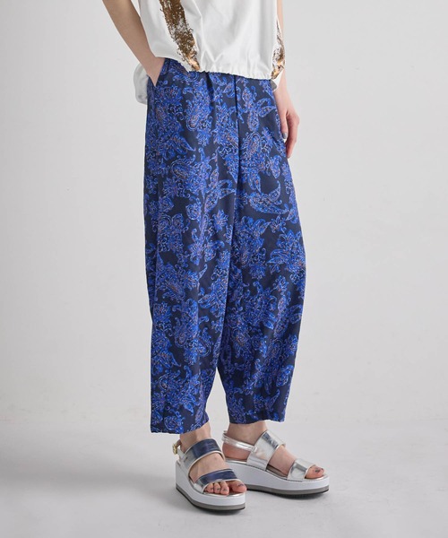 ATSURO TAYAMA（アツロウタヤマ）の「ペイズリープリントパンツ（その他パンツ・レディース・ブルー系その他2・M）」の4枚目の写真