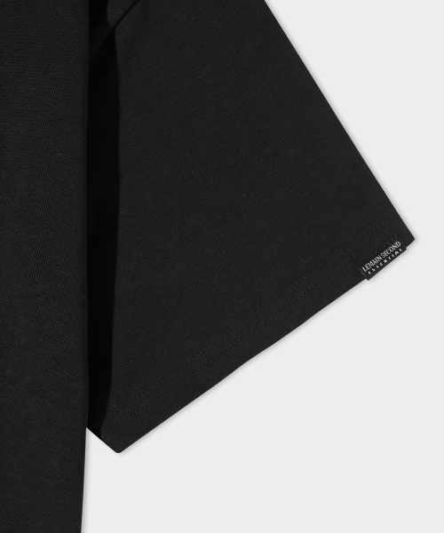 LEMAIN SECOND（リメインセカンド）の「クロップ無地オーバーサイズ半袖Tシャツ[ブラック]（Tシャツ/カットソー・レディース・その他・SMALL/MEDIUM/LARGE/X-LARGE）」の12枚目の写真