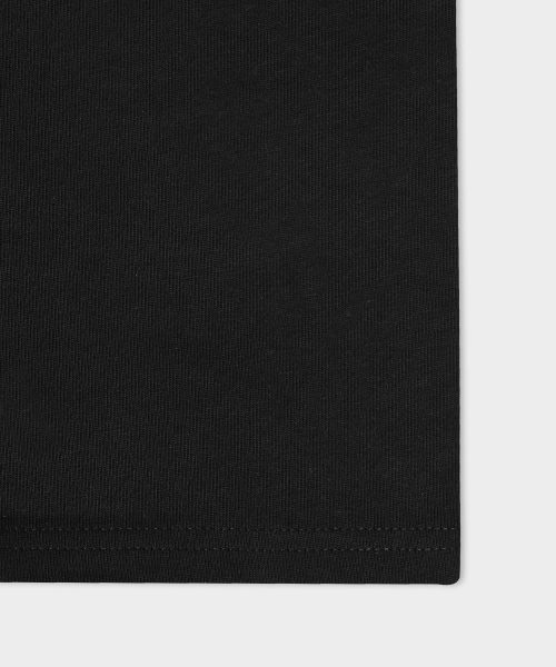 LEMAIN SECOND（リメインセカンド）の「クロップ無地オーバーサイズ半袖Tシャツ[ブラック]（Tシャツ/カットソー・レディース・その他・SMALL/MEDIUM/LARGE/X-LARGE）」の13枚目の写真