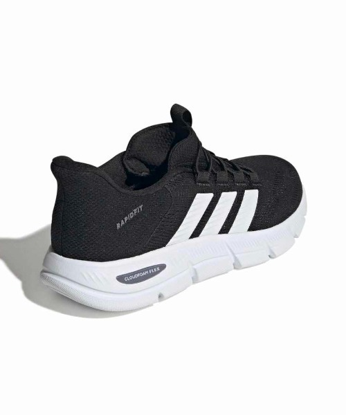 adidas（アディダス）の「アディダス adidas Cloudfoam フレックス ラピッドフィット シューズ（スニーカー・メンズ・ブラック・26.5cm/27.0cm/27.5cm/28.0cm/25.0cm/25.5cm/26.0cm）」の4枚目の写真