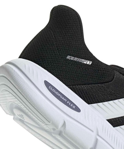 adidas（アディダス）の「アディダス adidas Cloudfoam フレックス ラピッドフィット シューズ（スニーカー・メンズ・ブラック・26.5cm/27.0cm/27.5cm/28.0cm/25.0cm/25.5cm/26.0cm）」の8枚目の写真
