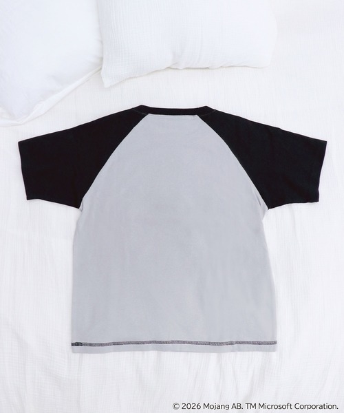 RUGGEDWORKS（ラゲッドワークス）の「《マインクラフト》 キッズ 半袖 ハーフパンツ パジャマ ルームウェア ラグラン（ルームウェア/パジャマ・キッズ・ブラック/グリーン・130/140/150）」の7枚目の写真