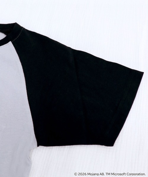 RUGGEDWORKS（ラゲッドワークス）の「《マインクラフト》 キッズ 半袖 ハーフパンツ パジャマ ルームウェア ラグラン（ルームウェア/パジャマ・キッズ・ブラック/グリーン・130/140/150）」の10枚目の写真