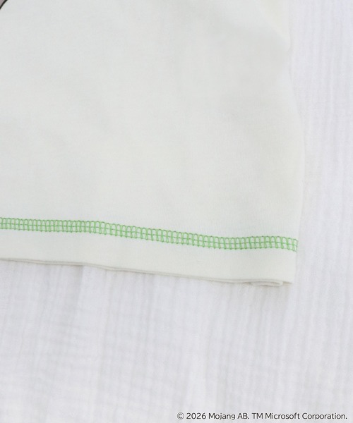 RUGGEDWORKS（ラゲッドワークス）の「《マインクラフト》 キッズ 半袖 ハーフパンツ パジャマ ルームウェア ラグラン（ルームウェア/パジャマ・キッズ・ブラック/グリーン・130/140/150）」の19枚目の写真