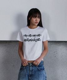 9999ARCHIVE（9999アーカイブ）の「Music Note Print T（Tシャツ/カットソー）」
