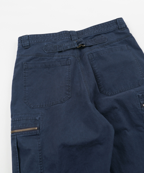 FRIZMWORKS(フリズムワークス)の「WASHED COTTON ZIP CARGO PANTS _ NAVY(その他パンツ・メンズ・その他・SMALL/MEDIUM/LARGE/X-LARGE)」の7枚目の写真