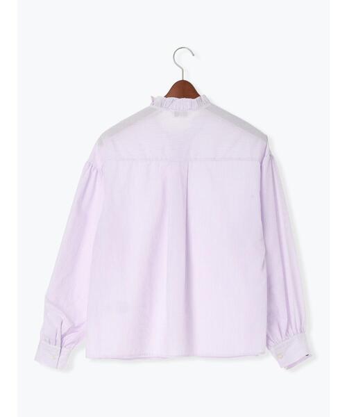 Te chichi(テチチ)の「パターンアソートスタンドフリルブラウス(シャツ/ブラウス・レディース・グリーン/ブラック/ラベンダー/オフホワイト・F)」の15枚目の写真