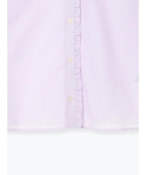 Te chichi(テチチ)の「パターンアソートスタンドフリルブラウス(シャツ/ブラウス・レディース・グリーン/ブラック/ラベンダー/オフホワイト・F)」の18枚目の写真