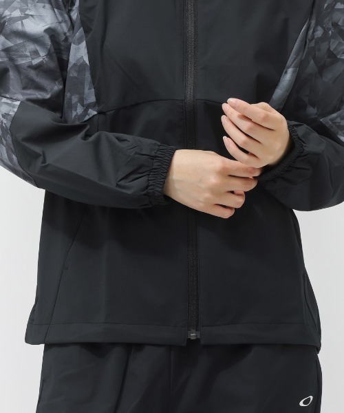 OAKLEY(オークリー)の「オークリー RADIANT MOBILITY JKT 11.0(ナイロンジャケット・レディース・ホワイト/ブラック/ペールイエロー・S/M/L/XL)」の11枚目の写真