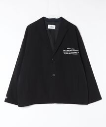 SWINGGGR（スウィンガー）の「THE SWINGGGR/ザ スウィンガー/STRETCH NYLON BOX JACKET（テーラードジャケット）」