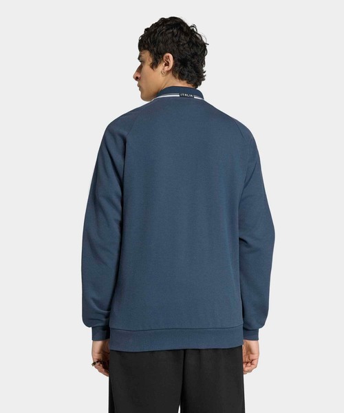 adidas（アディダス）の「イタリア代表 アウェイ アンセムジャケット / ジャージ / トラックジャケット / アディダス adidas（ジャージ・メンズ・ブルー・XX-LARGE/LARGE/MEDIUM/X-LARGE）」の2枚目の写真