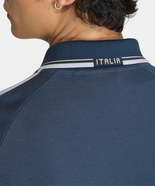 adidas（アディダス）の「イタリア代表 アウェイ アンセムジャケット / ジャージ / トラックジャケット / アディダス adidas（ジャージ・メンズ・ブルー・XX-LARGE/LARGE/MEDIUM/X-LARGE）」の4枚目の写真