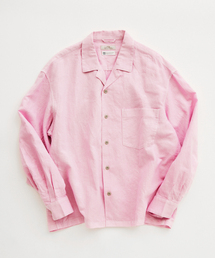 JOURNAL STANDARD relume | European Flax / ヨーロピアンフラックス 製品染め オープンカラーシャツ(シャツ/ブラウス)