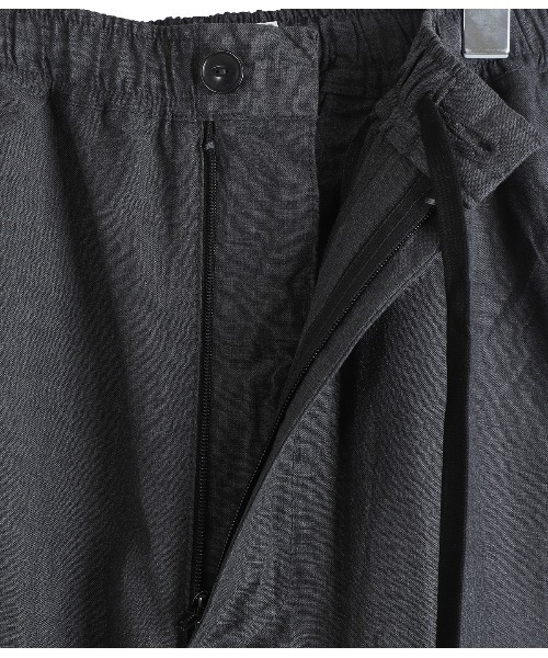GOLD（ゴールド）の「GOLD / ゴールド：LINEN / WOOL TROPICAL EASY PANTS：26A-GL42618[MUS]（その他パンツ・メンズ・グレー・M/S）」の4枚目の写真