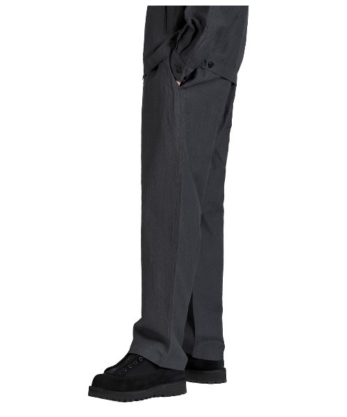 GOLD（ゴールド）の「GOLD / ゴールド：LINEN / WOOL TROPICAL EASY PANTS：26A-GL42618[MUS]（その他パンツ・メンズ・グレー・M/S）」の8枚目の写真