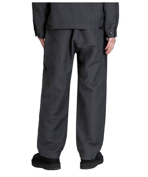 GOLD（ゴールド）の「GOLD / ゴールド：LINEN / WOOL TROPICAL EASY PANTS：26A-GL42618[MUS]（その他パンツ・メンズ・グレー・M/S）」の9枚目の写真