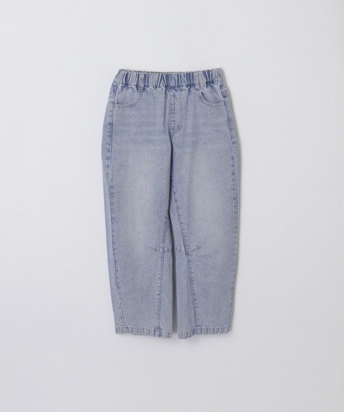 coca(coca)(コカ)の「キッズ デニムバレルレッグパンツ(デニムパンツ・キッズ・ライトブルー/ブルー・130/120/150/140)」の15枚目の写真