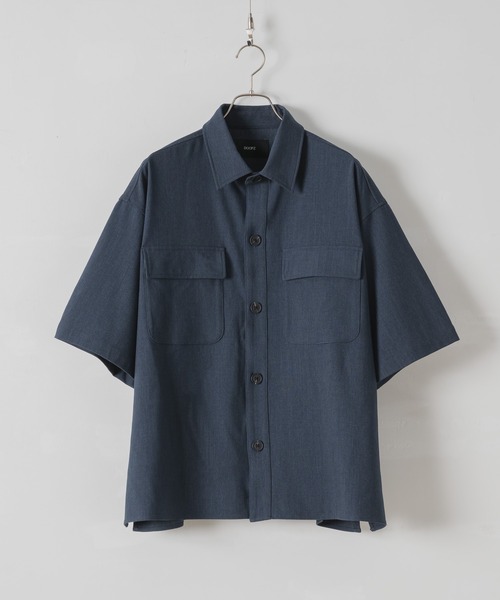 DOOPZ(ドープス)の「Dry Heavy Box Cut Shirt(Tシャツ/カットソー・メンズ・ライトブルー/ネイビー・SMALL/MEDIUM/LARGE)」の11枚目の写真