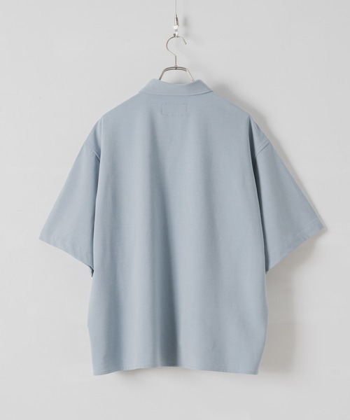 DOOPZ(ドープス)の「Dry Heavy Box Cut Shirt(Tシャツ/カットソー・メンズ・ライトブルー/ネイビー・SMALL/MEDIUM/LARGE)」の10枚目の写真