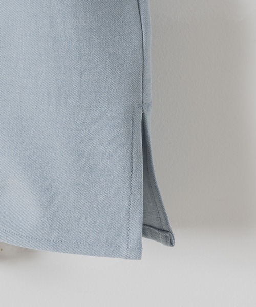 DOOPZ(ドープス)の「Dry Heavy Box Cut Shirt(Tシャツ/カットソー・メンズ・ライトブルー/ネイビー・SMALL/MEDIUM/LARGE)」の7枚目の写真