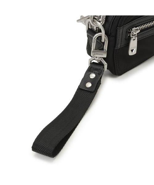 Guess（ゲス）の「BERLIN Camera Bag S（ショルダーバッグ・メンズ・ブラック・ONE SIZE）」の7枚目の写真