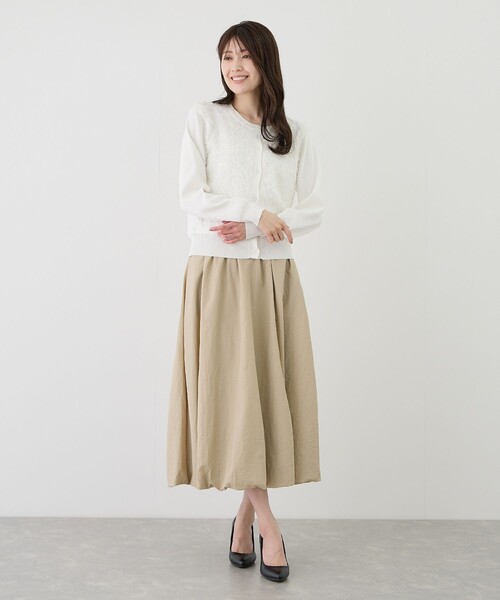 Jayro(ジャイロ)の「花モチーフカーディガン(カーディガン/ボレロ・レディース・ブラック・M)」の15枚目の写真